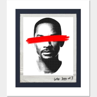 Will Smith portrait Posters and Art